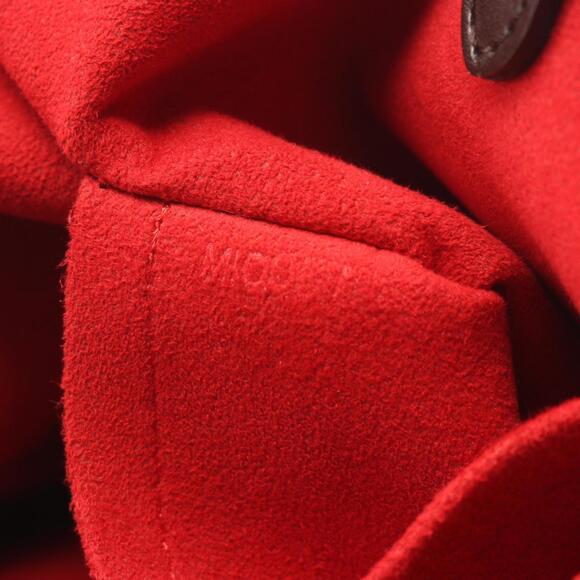 LOUIS VUITTON Authentic Brown Damier Leather Tote Bag - Picture 5 of 9